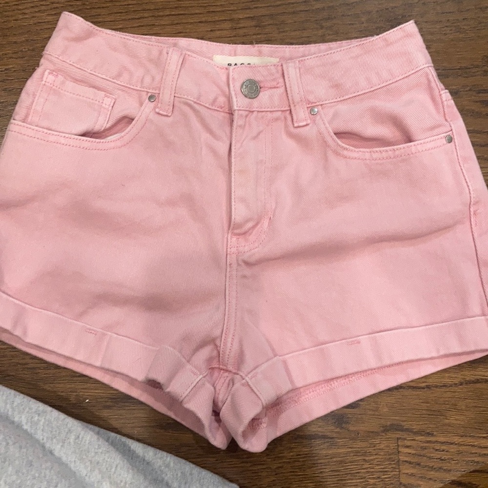 Summery pink pacsun mom shorts size 24